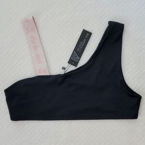 LF The Brand Crop Top Active Wear Barbiecore Sports Bra Size Large NEW